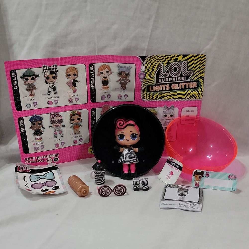 LOL Surprise Lights Glitter Full Set